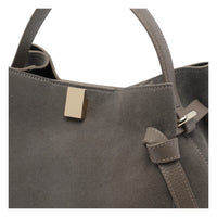 Yuzefi Women Suede Gyoza Handbag