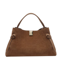 Yuzefi Women Suede Gyoza Handbag