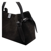 Yuzefi Yuzefi Women Suede Gyoza Handbag