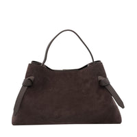 Yuzefi Yuzefi Women Suede Gyoza Handbag