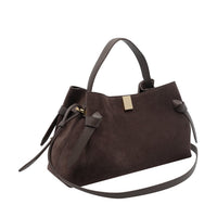 Yuzefi Yuzefi Women Suede Gyoza Handbag