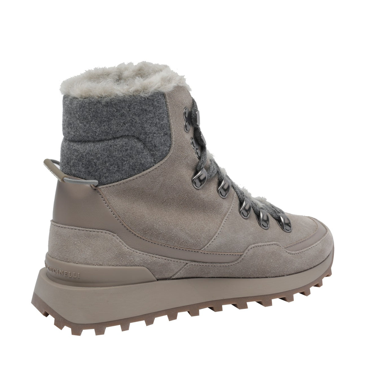 Brunello Cucinelli Brunello Cucinelli Women Suede, Knit And Shearling Runners