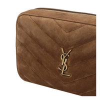 Saint Laurent Women Suede Loulou Camera Bag
