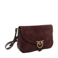 Pinko Pinko Women Suede Love Classic Satchel Bag