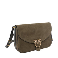 Pinko Pinko Women Suede Love Classic Satchel Bag