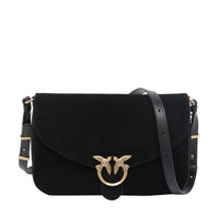 Pinko Pinko Women Suede Love Classic Satchel Bag
