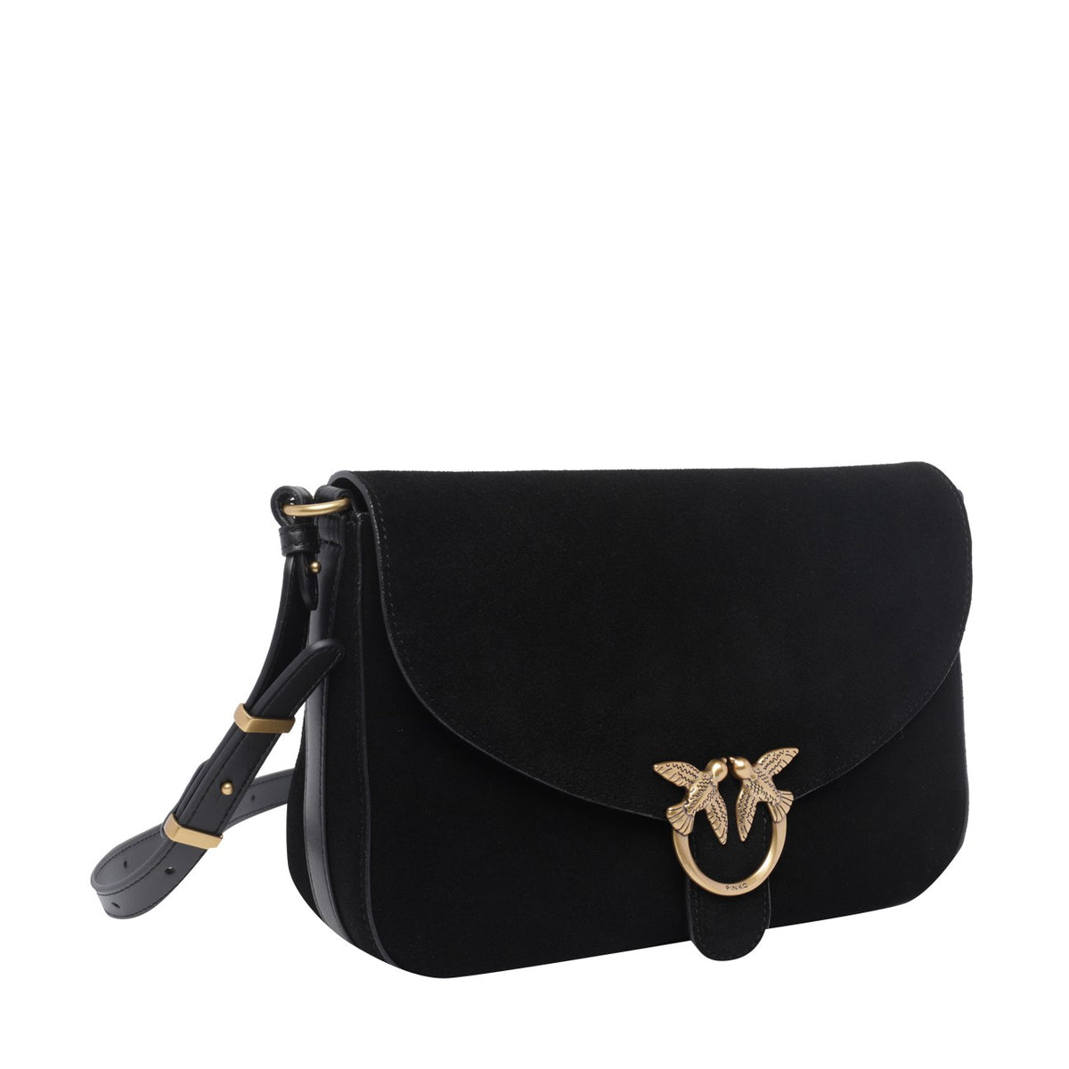 Pinko Pinko Women Suede Love Classic Satchel Bag