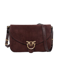 Pinko Pinko Women Suede Love Classic Satchel Bag