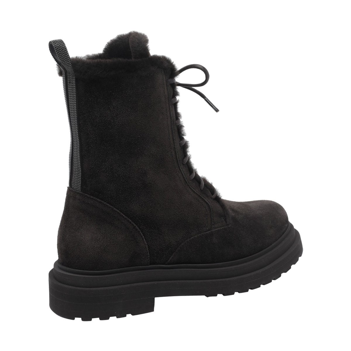 Brunello Cucinelli Women Suede Monile Booties