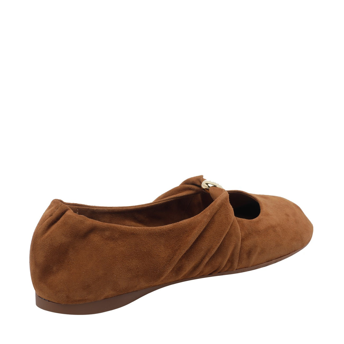Loewe Loewe Women Suede Pebble Soft Ballets