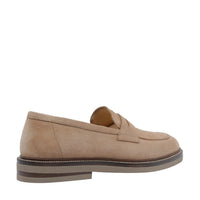 Brunello Cucinelli Brunello Cucinelli Men Suede Penny Loafers