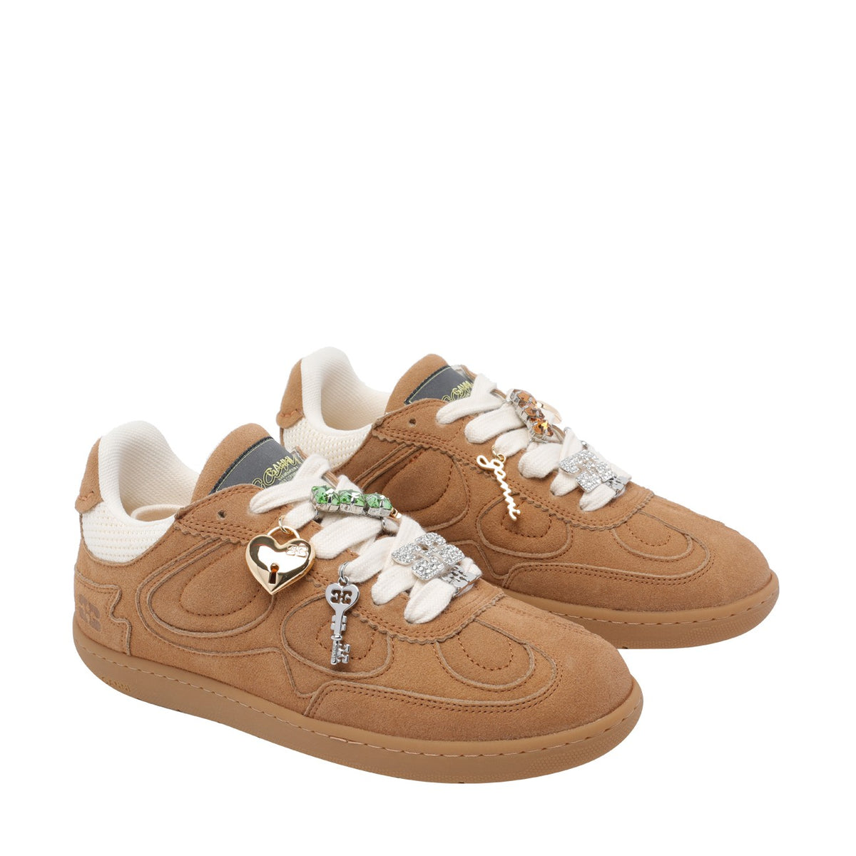 Ganni Ganni Women Suede Sneakers