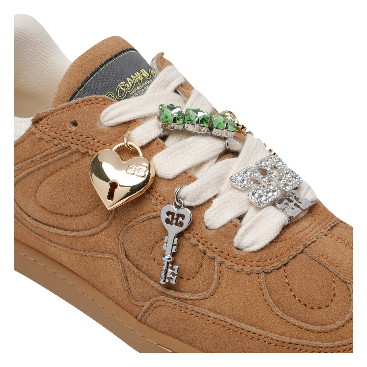 Ganni Ganni Women Suede Sneakers