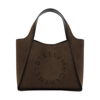 Stella McCartney Stella Mccartney Women Suede Stella Logo Tote Bag