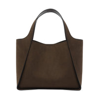 Stella McCartney Stella Mccartney Women Suede Stella Logo Tote Bag