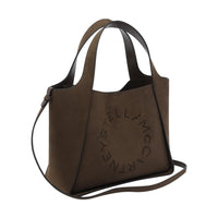Stella McCartney Stella Mccartney Women Suede Stella Logo Tote Bag