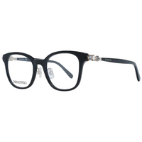 Swarovski Swarovski Elegant Black Acetate Full-Rim Women's Eyeglasses