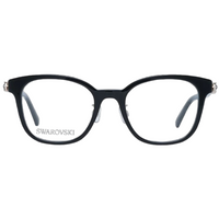 Swarovski Swarovski Elegant Black Acetate Full-Rim Women's Eyeglasses