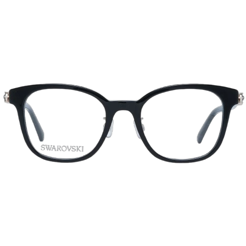 Swarovski Swarovski Elegant Black Acetate Full-Rim Women's Eyeglasses