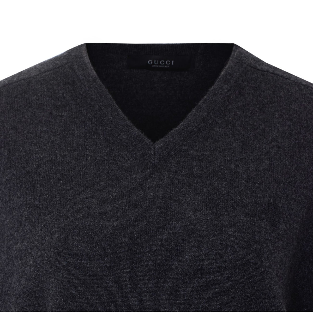 Gucci Women Sweater With Gucci Crest Embroidery