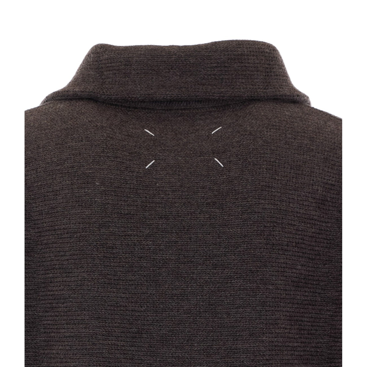Maison Margiela Men Sweater With Patches On Elbow