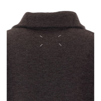 Maison Margiela Men Sweater With Patches On Elbow