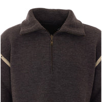 Maison Margiela Men Sweater With Patches On Elbow