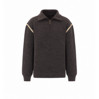 Maison Margiela Men Sweater With Patches On Elbow