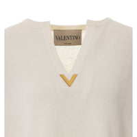 Valentino Garavani Valentino Garavani Women Sweater With V Logo Detail