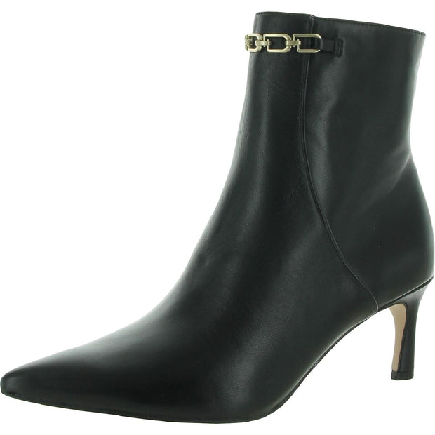 Frida Womens Pointed Toe Ankle Boots