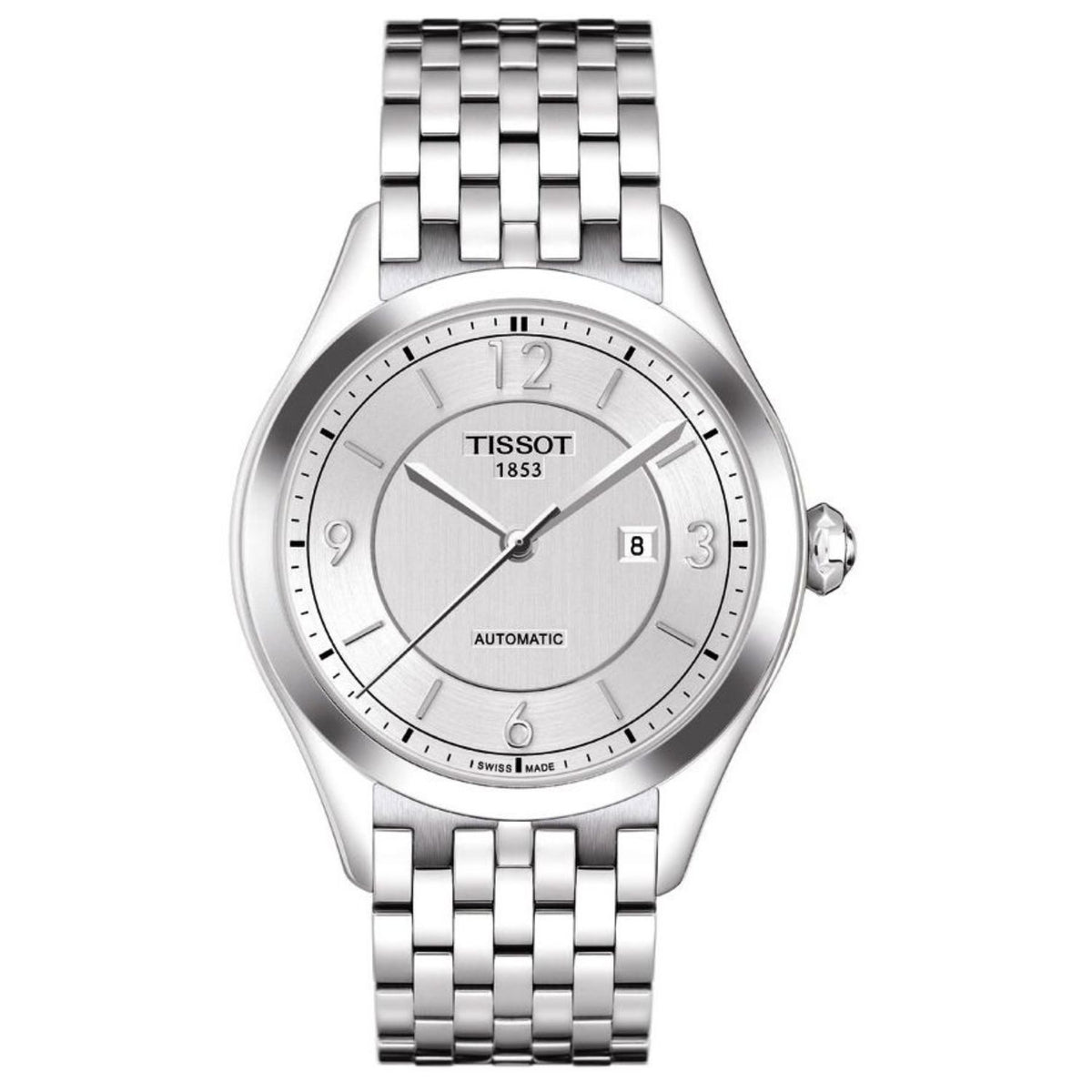 Tissot Women's T-Classic Silver Dial Watch - T0382071103700