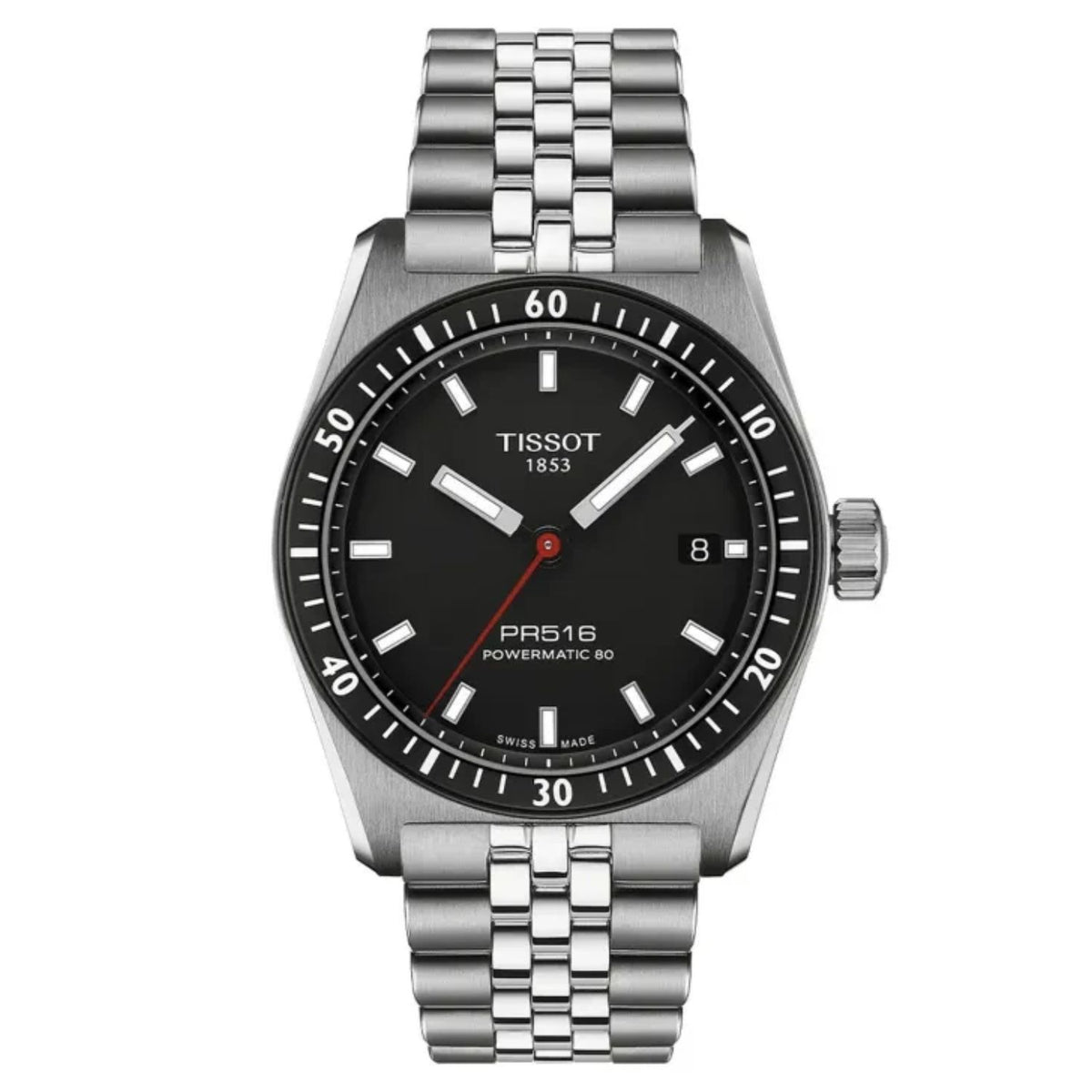 Tissot Men's PR516 Black Dial Watch - T1494071105100