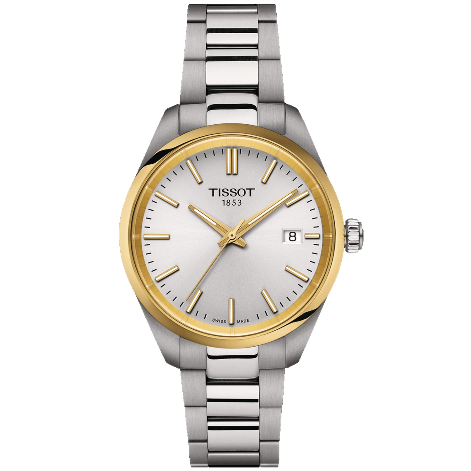 Tissot Women's PR 100 Silver Dial Watch - T1502102103100 Silver