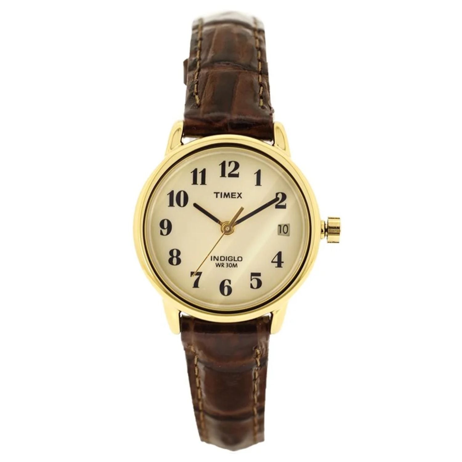 Timex Timex Women's Easy reader Yellow Dial Watch - T20071