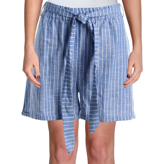Jennifer & Grace Womens 100% Cotton Cuffed Shorts
