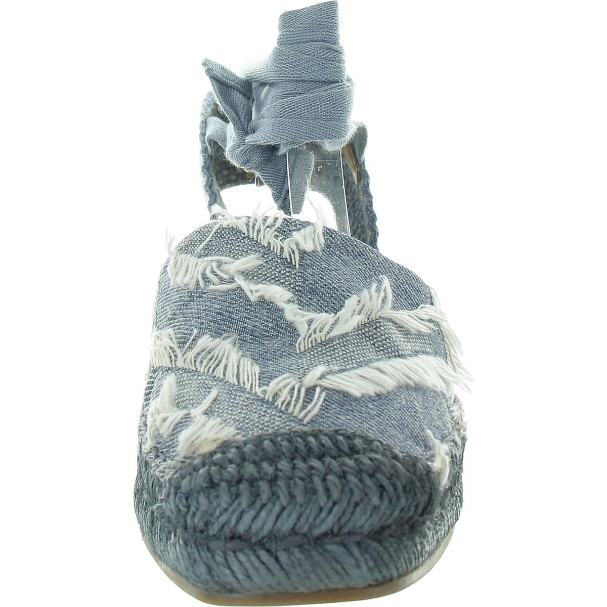 Britney Womens Woven Closed Toe Espadrilles