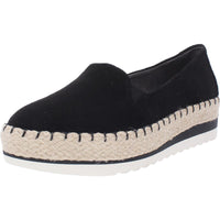 Discovery Womens Padded Insole Comfort Espadrilles 10 Medium Black