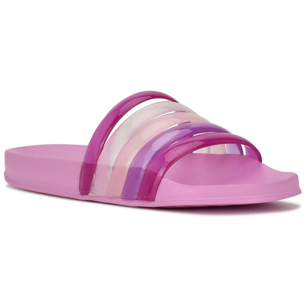 Serenity 3 Womens Strappy Slip-On Slide Sandals