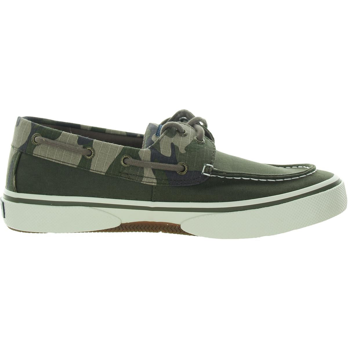 Halyard 2-Eye Mens Camouflage Canvas Boat Shoes
