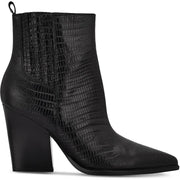 Mariel 2 Womens Leather Pointed Toe Booties