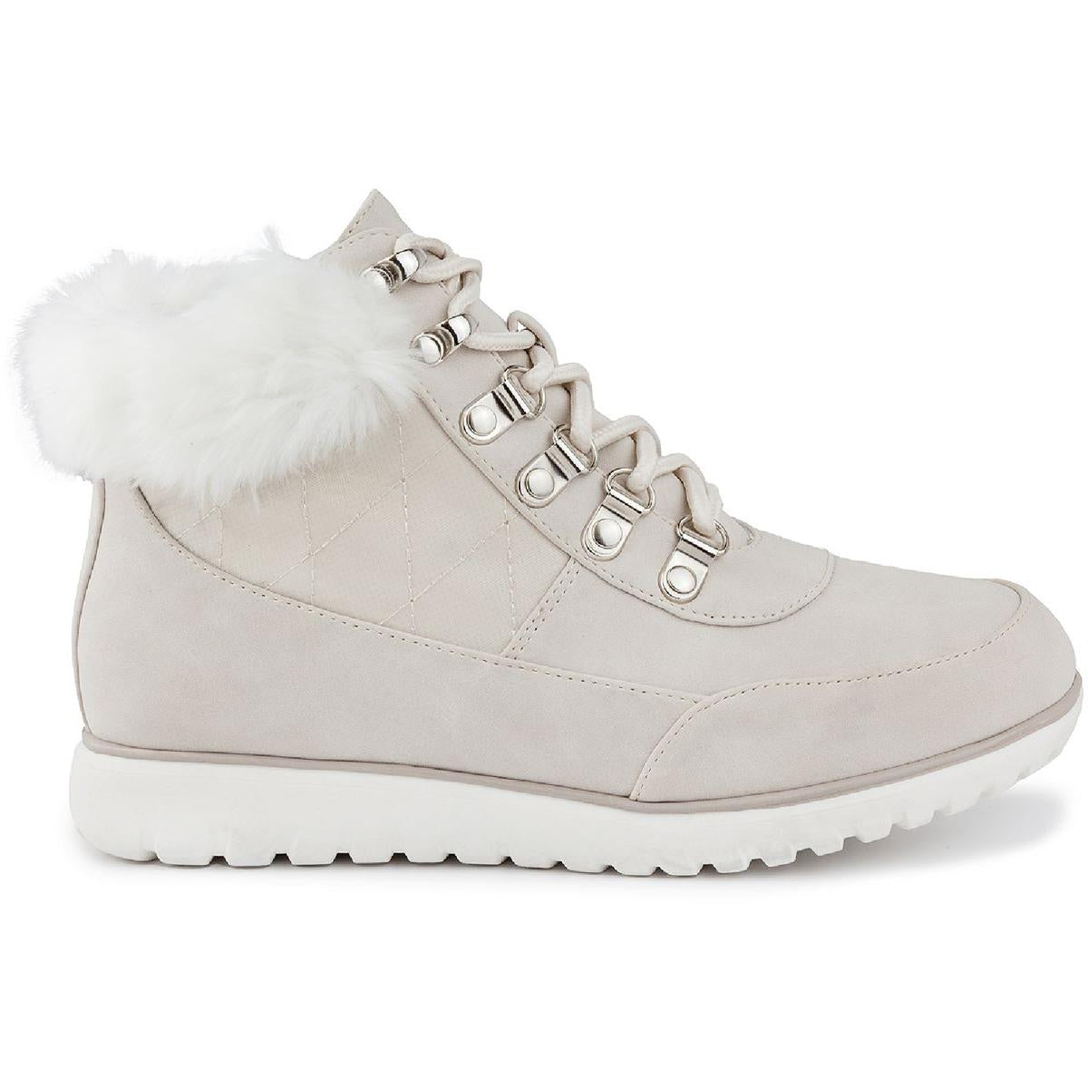 Wanona Womens Faux Suede Bootie Ankle Boots