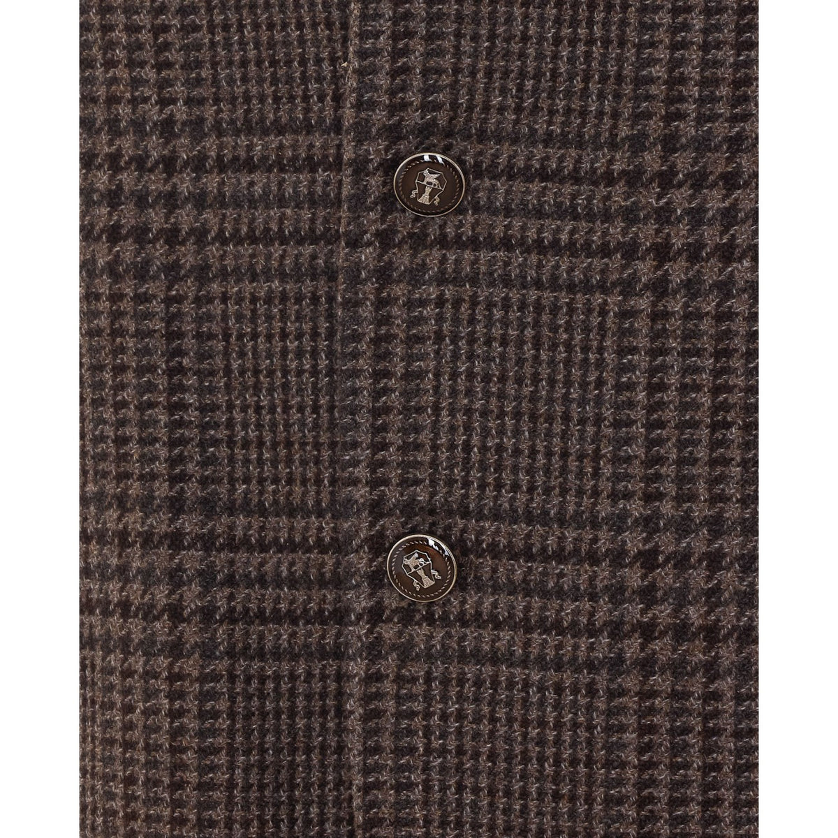 Brunello Cucinelli Brunello Cucinelli Men Tailored Prince Of Wales Cashmere Jacket