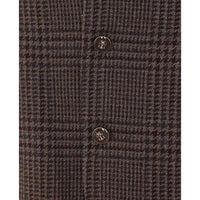 Brunello Cucinelli Brunello Cucinelli Men Tailored Prince Of Wales Cashmere Jacket