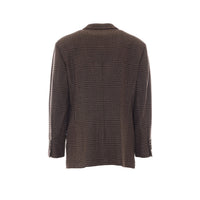 Brunello Cucinelli Brunello Cucinelli Men Tailored Prince Of Wales Cashmere Jacket