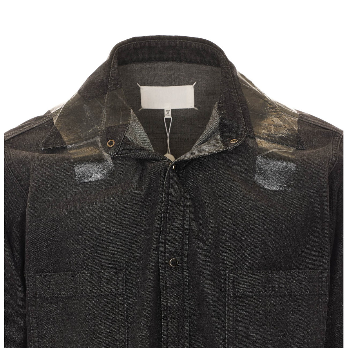 Maison Margiela Maison Margiela Men Taped Denim Shirt