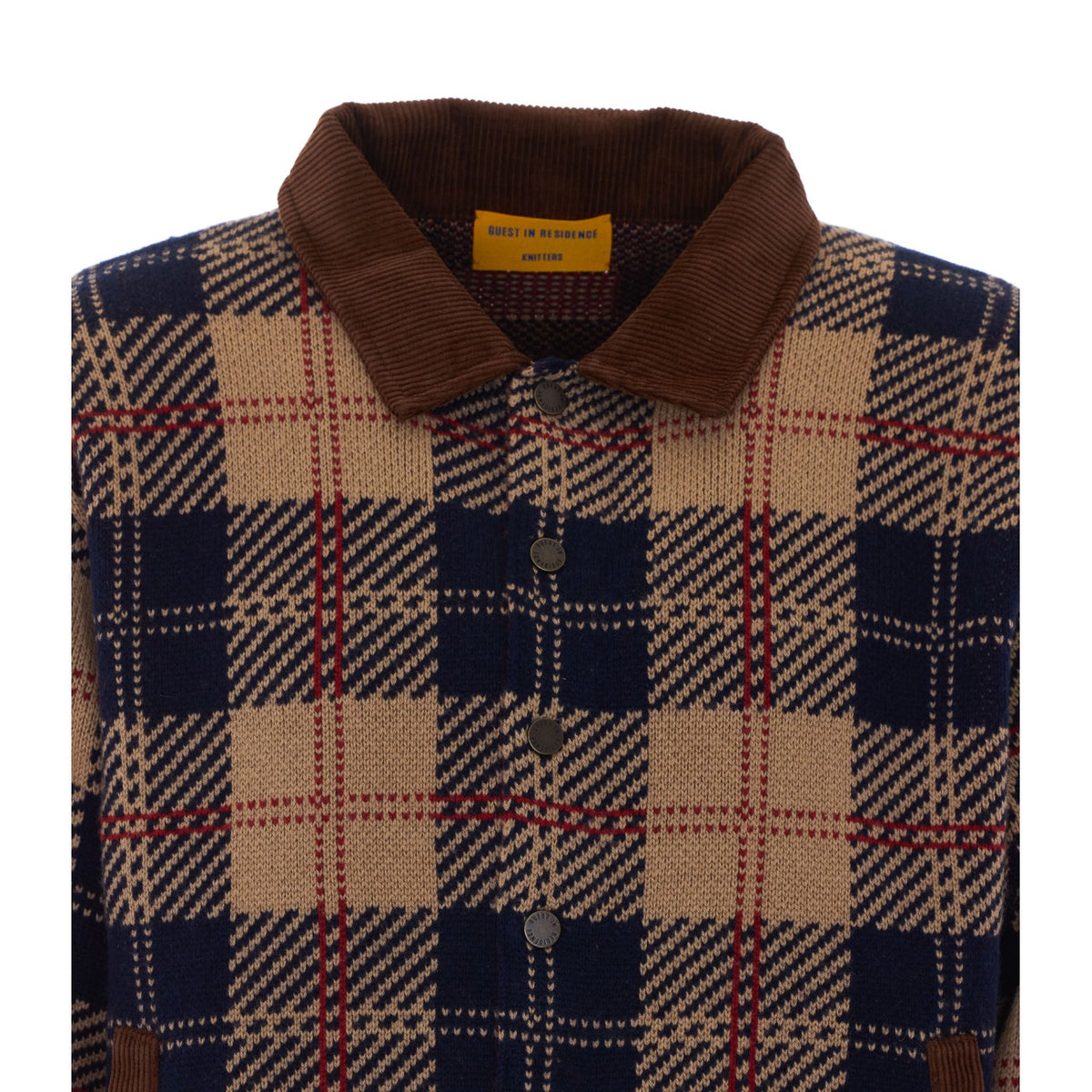 Guest in Residence Guest In Residence Men Tartan Bomber