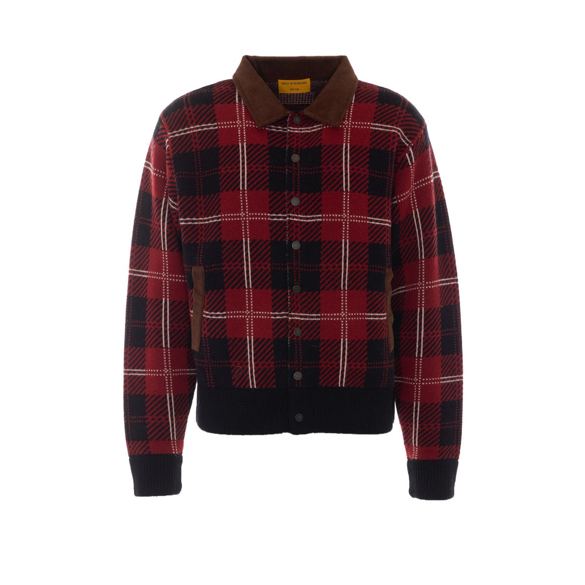 Guest In Residence Men Tartan Bomber