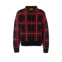 Guest In Residence Men Tartan Bomber