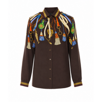 Etro Etro Women Tassels Printed Shirt