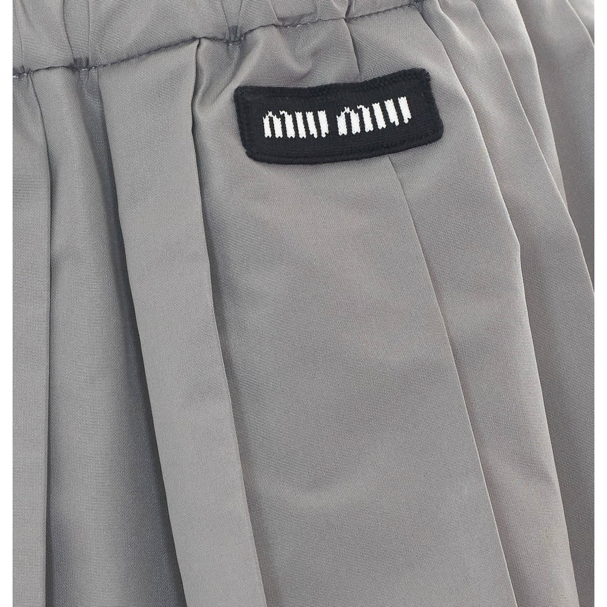 Miu Miu Miu Miu Women Technical Fabric Mini Skirt